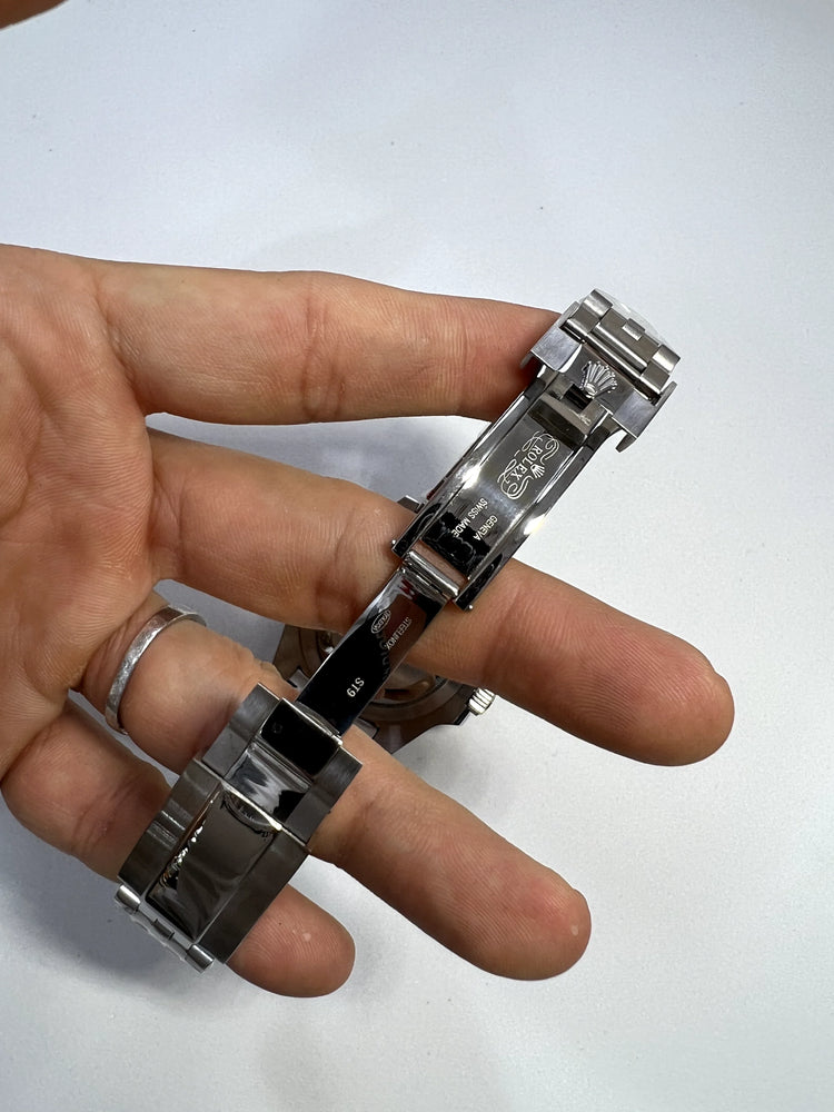 Relógio GMT Master II Pepsi automático com fivela e pulseira de aço